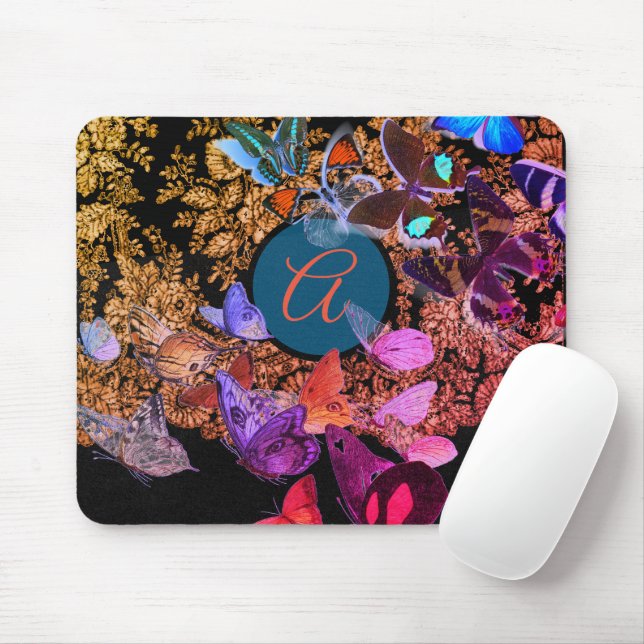 MOUSEPAD LACE ANTICO E BOTTERFIS PERSONALIZADOS INICIAIS (Com mouse)