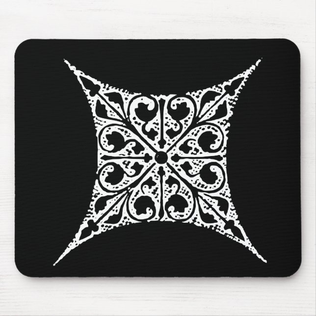 Mousepad Lace decorativo (Frente)