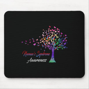 Mousepad Laço de árvore Conscientização sobre a Síndrome de