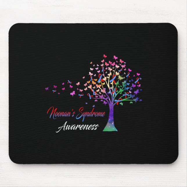 Mousepad Laço de árvore Conscientização sobre a Síndrome de (Frente)
