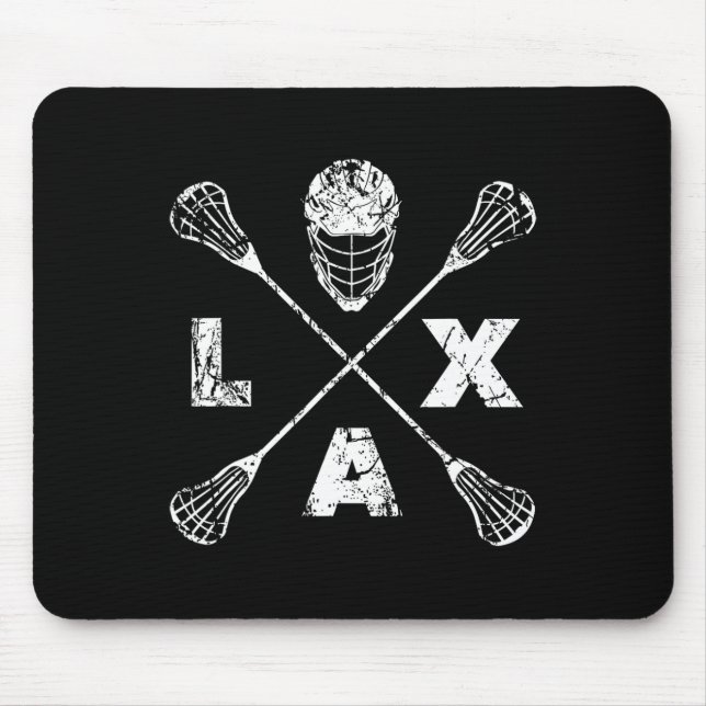 Mousepad Lacrosse Lax Cross Axis (Frente)