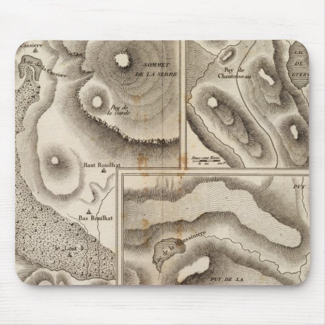 Mousepad Lacunas vulcânicas (Frente)