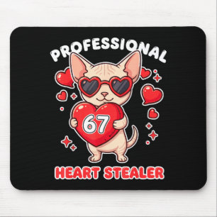 Mousepad Ladrão de Corações Profissional Dia dos Namorados