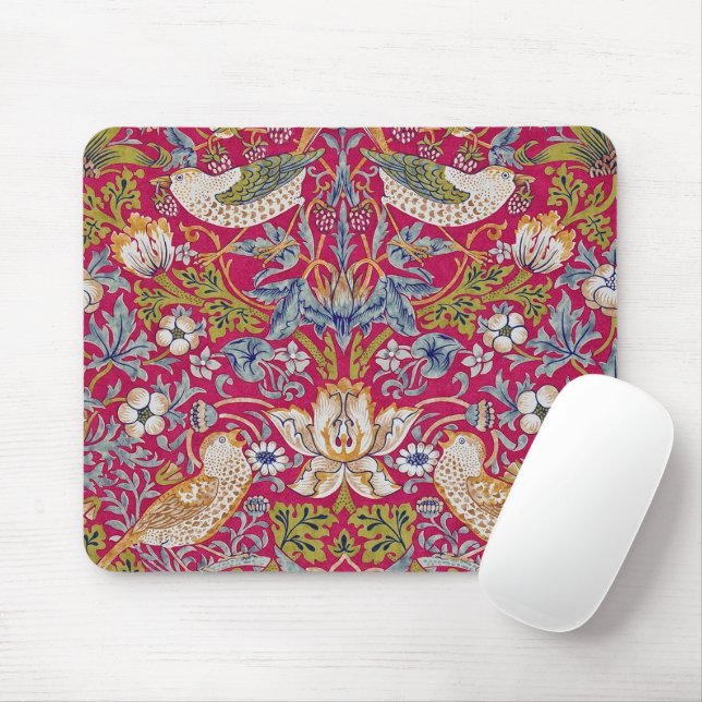 Mousepad Ladrão de Morango, William Morris (Com mouse)