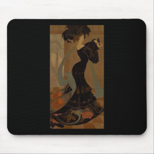 Mousepad Lady in Black