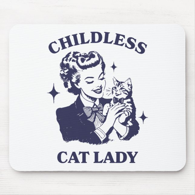 Mousepad Lady Kamala 2024, Feminista Harris (Frente)