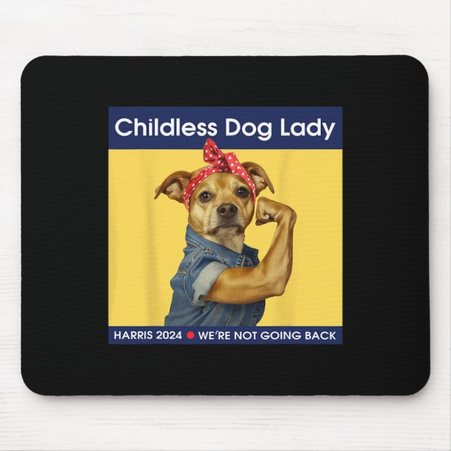 Mousepad Lady Kamala-harris 2024 (Frente)