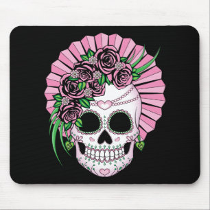 Mousepad Lady Sugar Skull