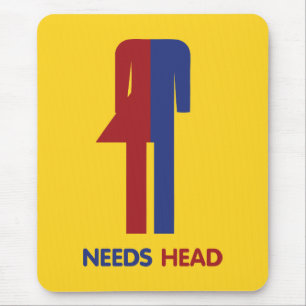 Mousepad Ladyboy Precisa De Cabeça