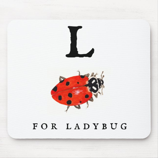 Mousepad Ladybug (Frente)