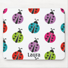 Mousepad Ladybug Colorido Whimsical Personalizado
