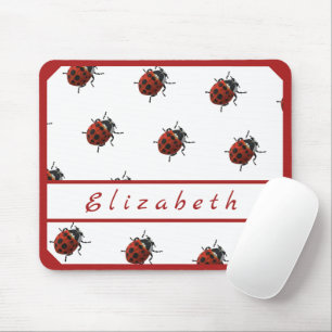 Mousepad Ladybug Com Nome