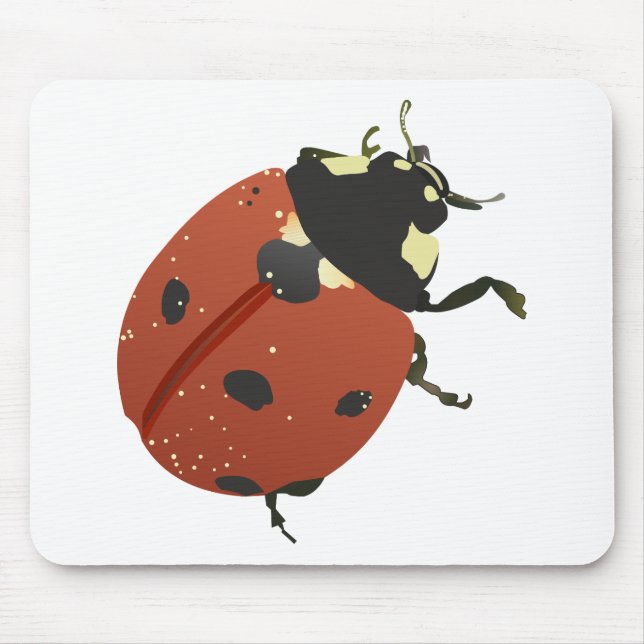 Mousepad LadyBug Office Home Personalizar Destino (Frente)