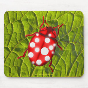 Mousepad LadyBug presentes para borbulhadores e jardineiros