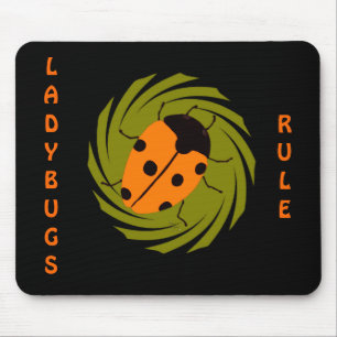 Mousepad Ladybugs