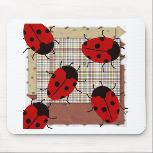 MOUSEPAD LADYBUGS