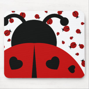Mousepad ladybugz.
