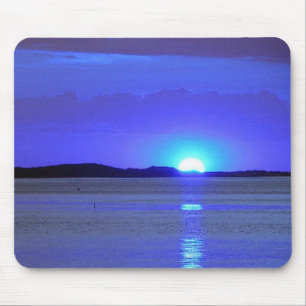 Mousepad lago azul