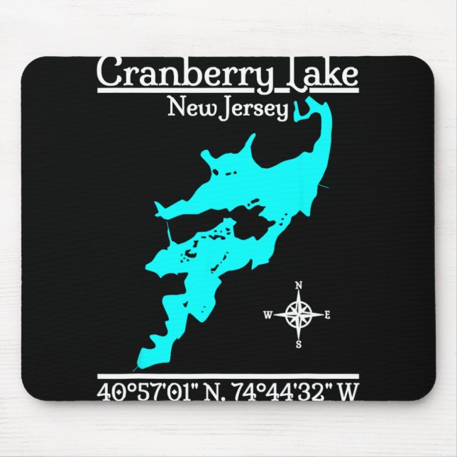 Mousepad Lago Cranberry, Nova Jersey  (Frente)