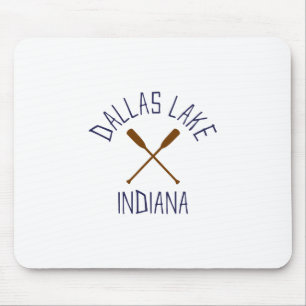 Mousepad Lago Dallas Indiana Ao Ar Livre Vintage
