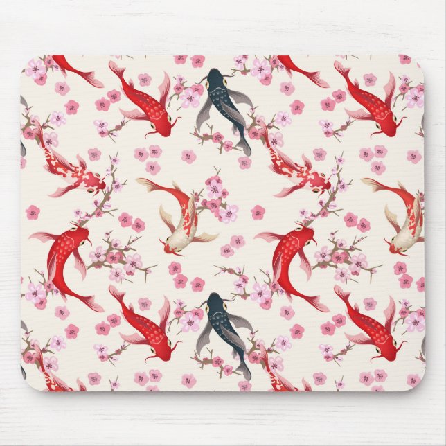 Mousepad Lago de Koi (Frente)