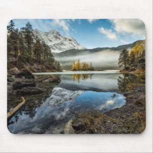 Mousepad Lago Eibsee mood da manhã