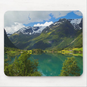 Mousepad Lago Floen cênico, Noruega