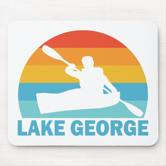 Mousepad Lago George New York Kayak (Frente)