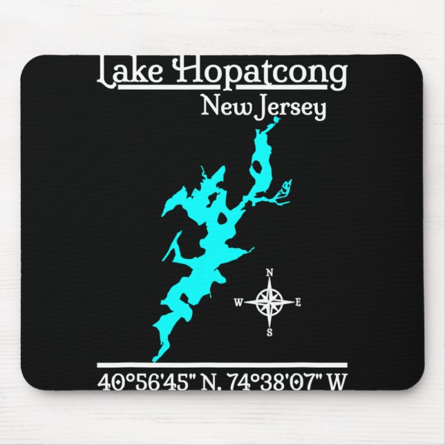 Mousepad Lago Hopatcong - Nova Jersey  (Frente)