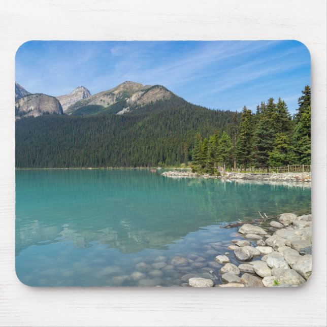 Mousepad Lago Louise em Banff Canadá (Frente)