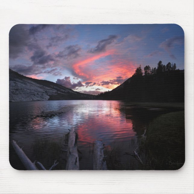 Mousepad Lago Merck Sunset - Yosemite - Califórnia (Frente)