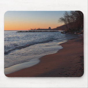 Mousepad lago micMichigan milwaukee da costa norte em daybr