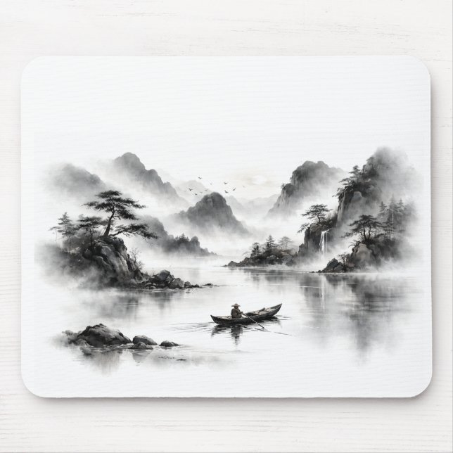 Mousepad Lago Nebuloso (Frente)