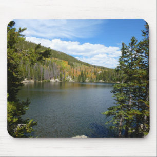 Mousepad Lago Urso no Parque Nacional de Rocky Mountain