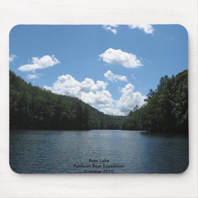 Mousepad lago, verão 2010 da expedição do barco de (Frente)