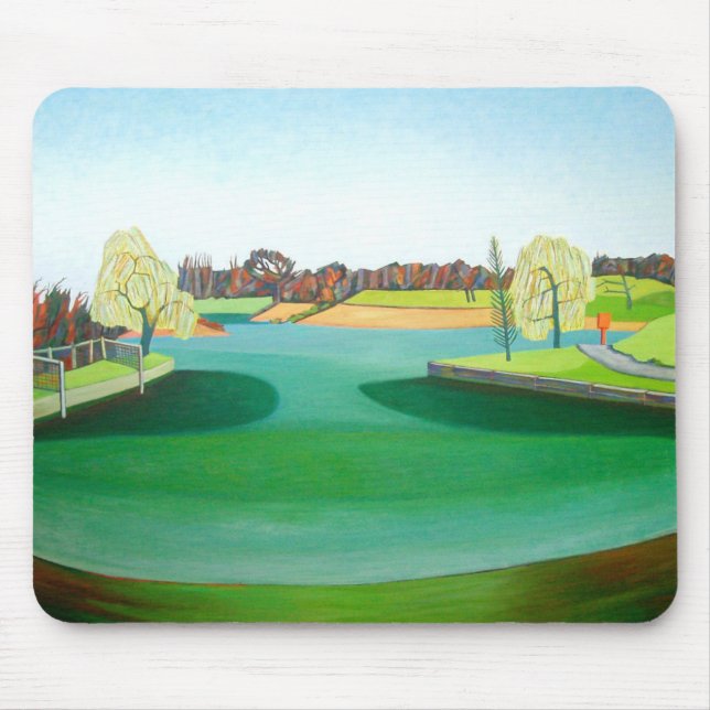 Mousepad Lagoa do inverno (Frente)