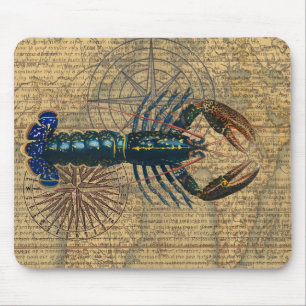 Mousepad Lagostim Marisco Marisco Maine Oceano Clássico