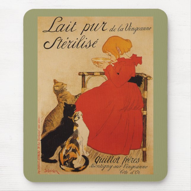 Mousepad Lait Pur de la Vingeanne Sterilise (Frente)
