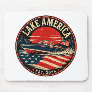 Mousepad Lake America é humor político de 2026