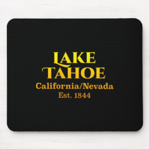 Mousepad Lake Tahoe Design Bolso Peito Logo Cervo 2 lados