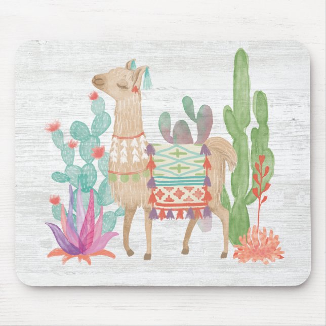 Mousepad Lamas bonitos IV (Frente)