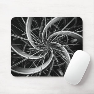Mousepad Lâminas e piques de ventilador de metal espiral