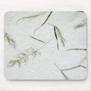 Mousepad Lâminas finas de gramínea de papel de arroz japonê