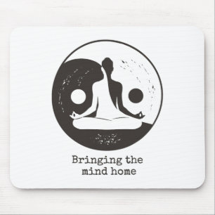 Mousepad Lança Ying Yang Taoísmo Meditação Tai Chi Yoga