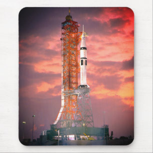 Mousepad Lançamento do foguete Apollo Saturn 1B