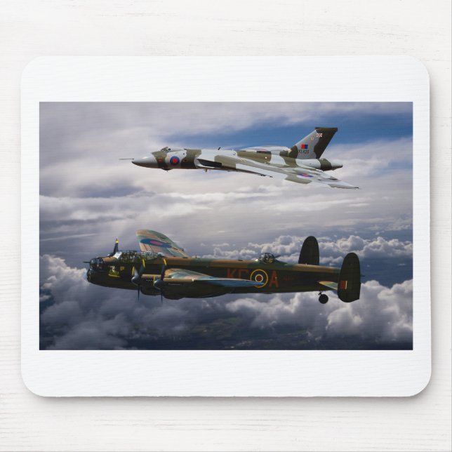 Mousepad Lancaster e Vulcan XH558 (Frente)