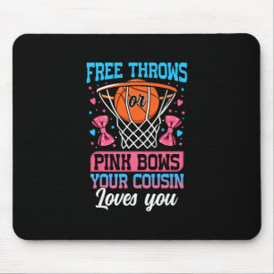 Mousepad Lances Livres Ou Laços Rosa Seu Primo Te Ama Gêner