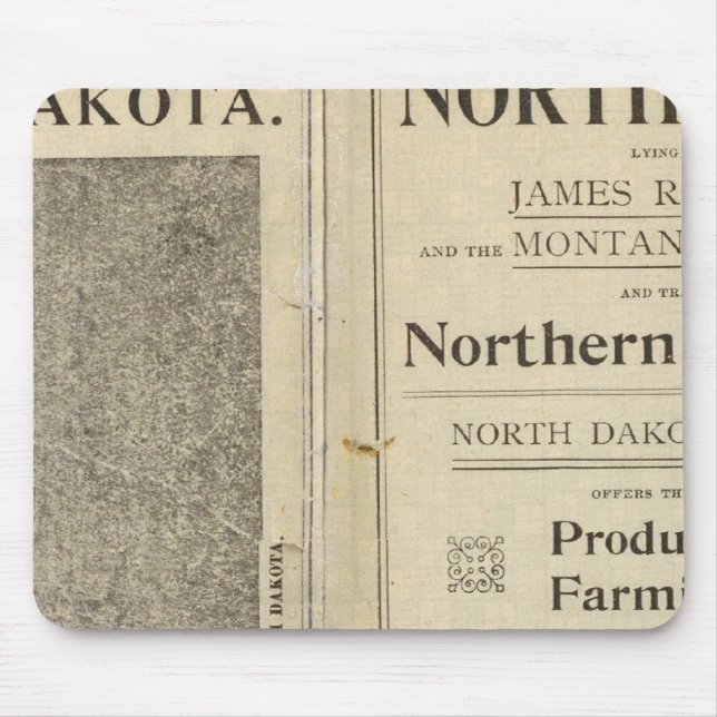 Mousepad Land Grant of North Dakota (Frente)