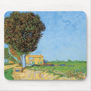 Mousepad Lane Near Arles por Vincent van Gogh
