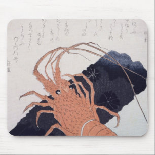 Mousepad Langoustine com um bloco do carvão vegetal, c.183